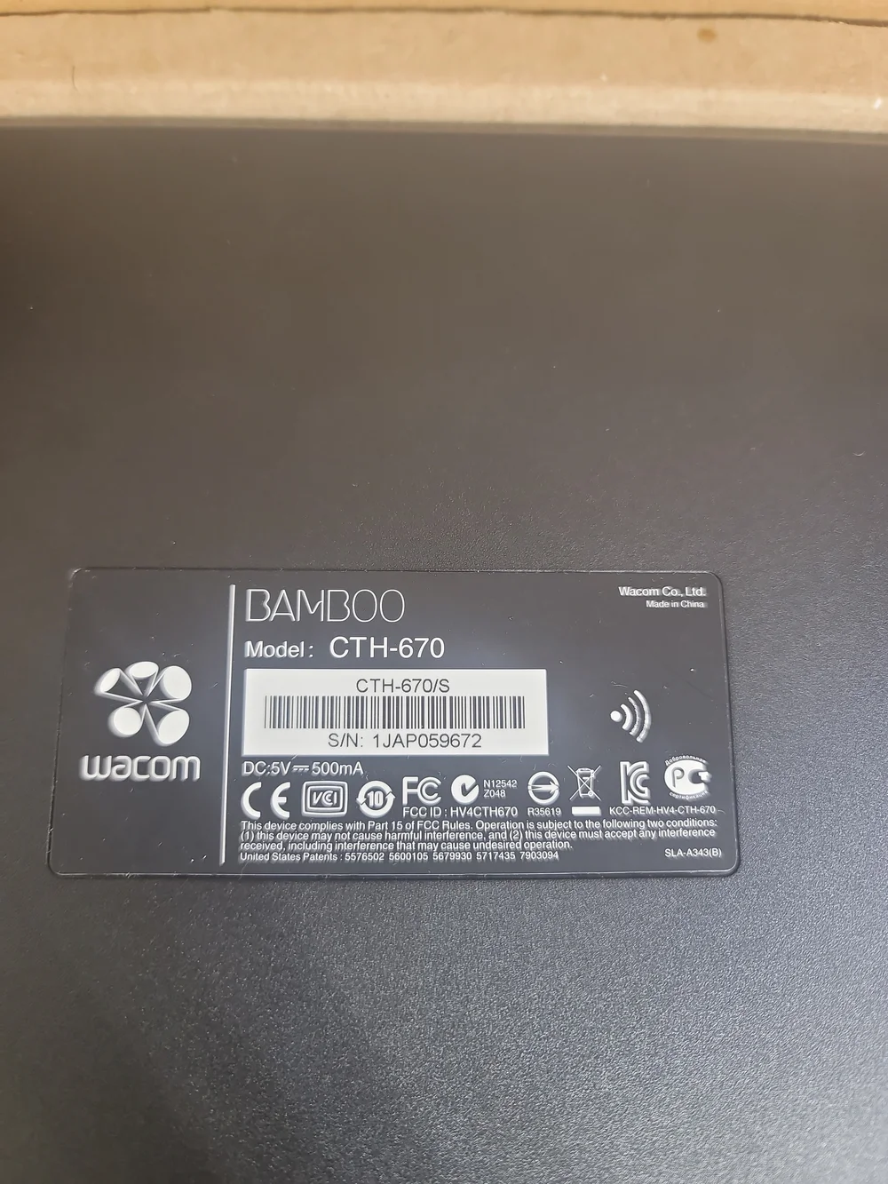 BAMBOO compact tablet